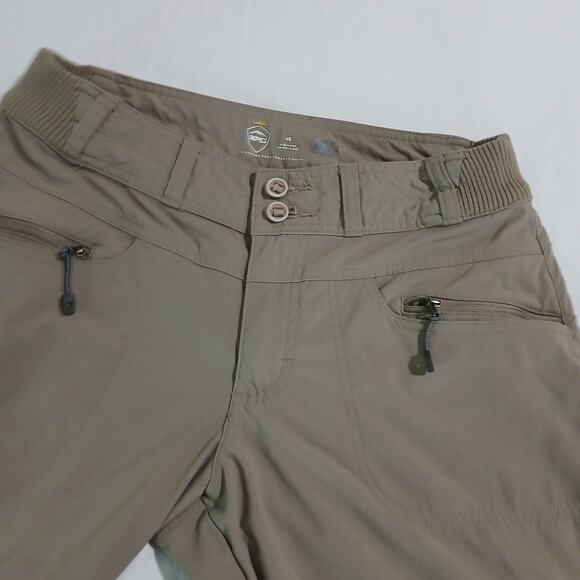 Cabelas XPG EXTREME PERFORMANCE GEAR quick dry hiking cargo pants sz 4 - Picture 3 of 13